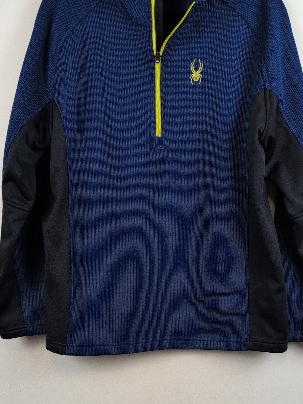Spyder Outbound Half-Zip Men's Blue Performance Sweater Size XXL - Picture 5 of 11